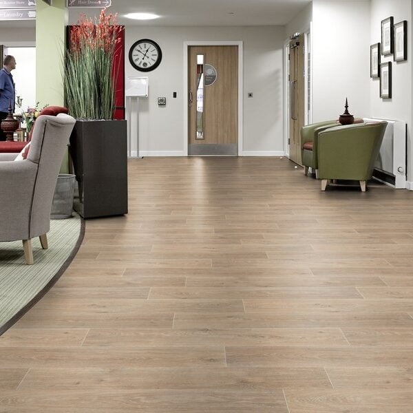 Wykładzina obiektowa wielowarstwowa w przestrzeni publicznej