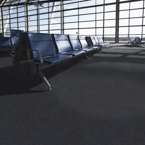 Wykładzina Roteco w terminalu lotniczym