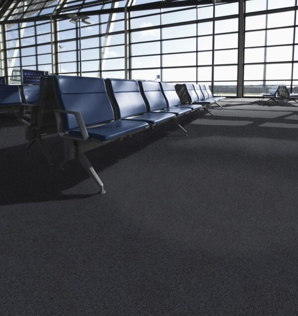Wykładzina Roteco w terminalu lotniczym