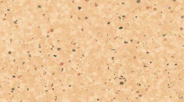 327 Brzoskwiniowa wykładzina PCV z ciepłymi odcieniami i drobnymi akcentami