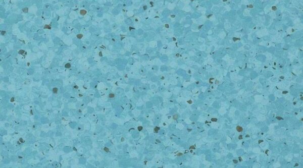 341 Jasnoniebieska wykładzina PCV z subtelnymi ciemnymi akcentami