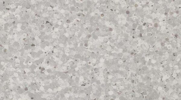 343 Jasnoszara wykładzina PCV z lekkimi, rozproszonymi wzorami