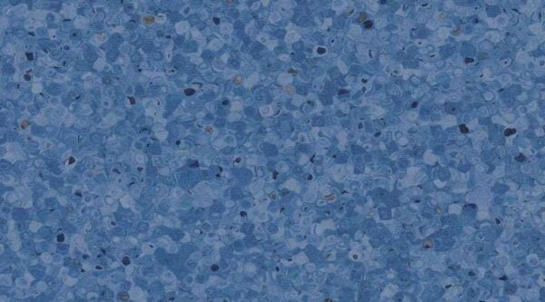 349 Głęboka niebieska wykładzina PCV z widocznymi drobnymi wzorami