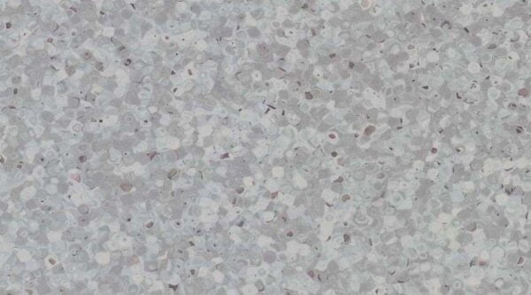 697 Szara wykładzina PCV z delikatnymi ciemniejszymi drobinkami