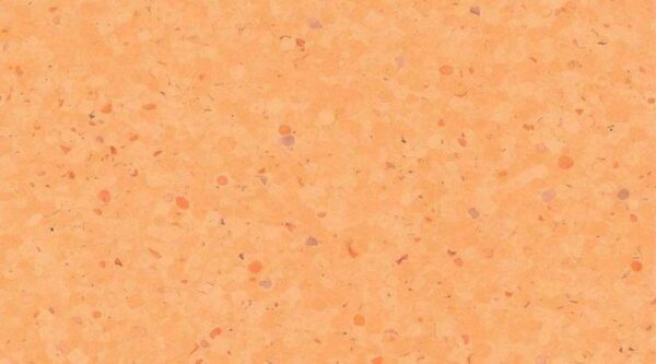 700 Jasno - Pomarańczowa wykładzina PCV z rozproszonymi ciemnymi drobinkami