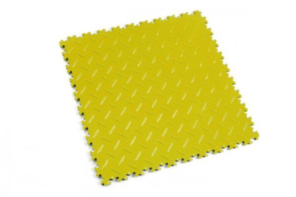 Yellow Żółta płytka PCV wzór