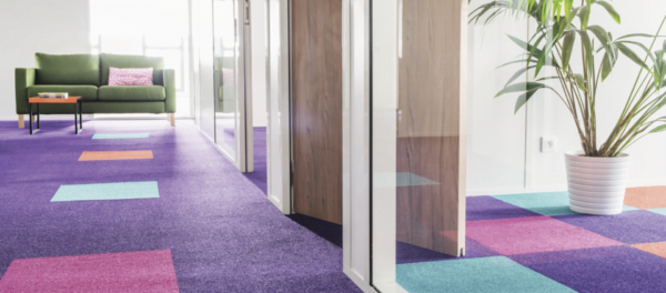 Płytki Boogie w biurze