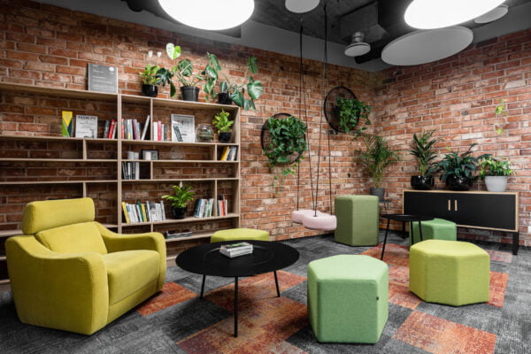 Płytki dywanowe Pasado – Mixe w biurze